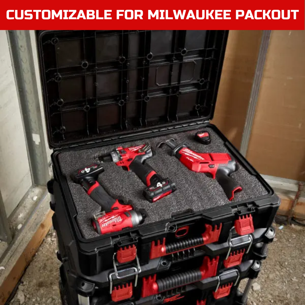 Tool Box Foam Inserts for Cases Polyethylene Foam Sheets Toolbox Foam Organizer