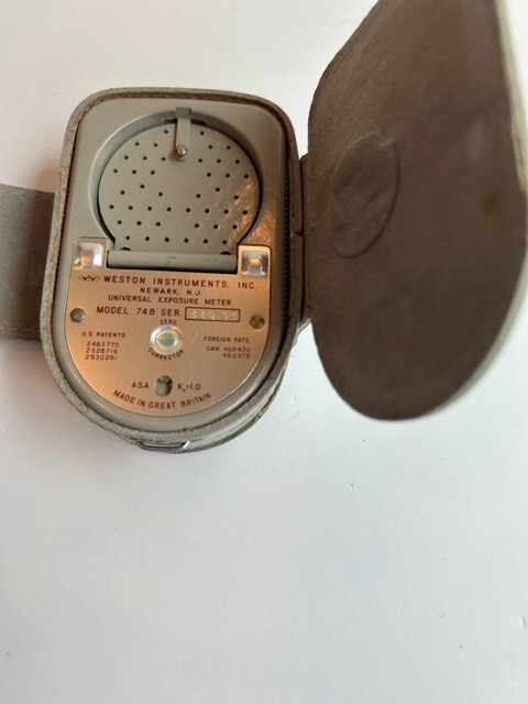 Weston Master V Universal Exposure Meter Model 748 - Vintage Untested