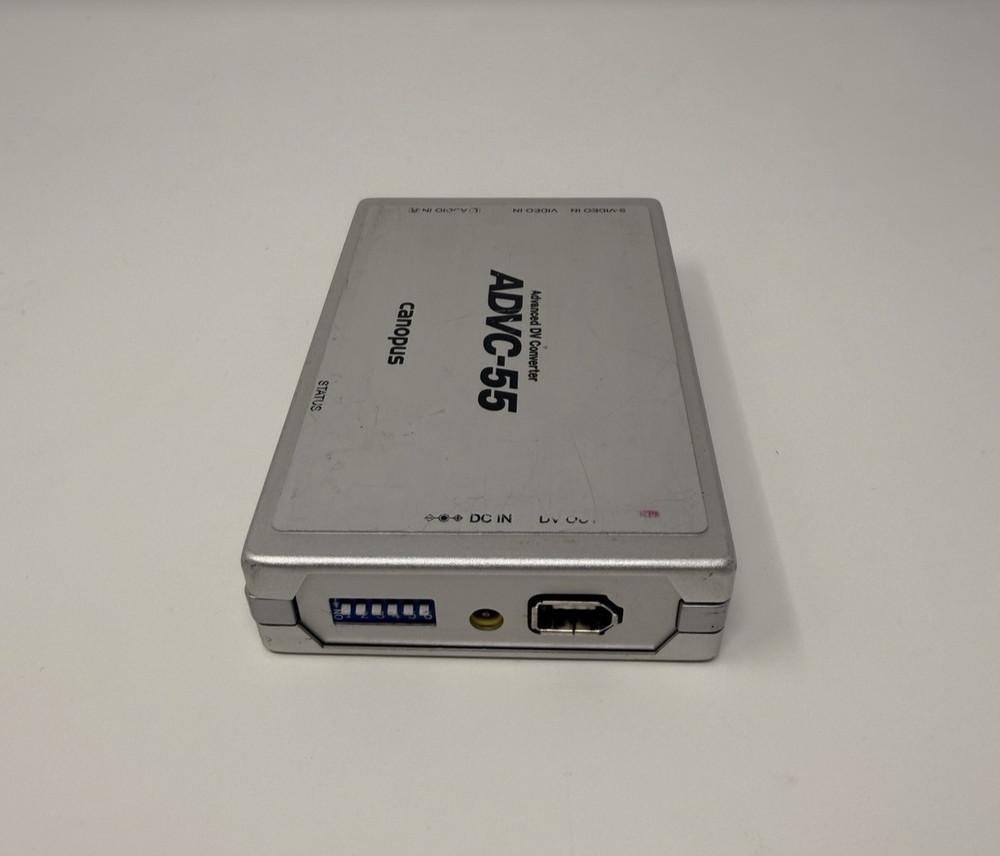 Canopus ADVC-55 Advanced Digital Video DV Converter TESTED