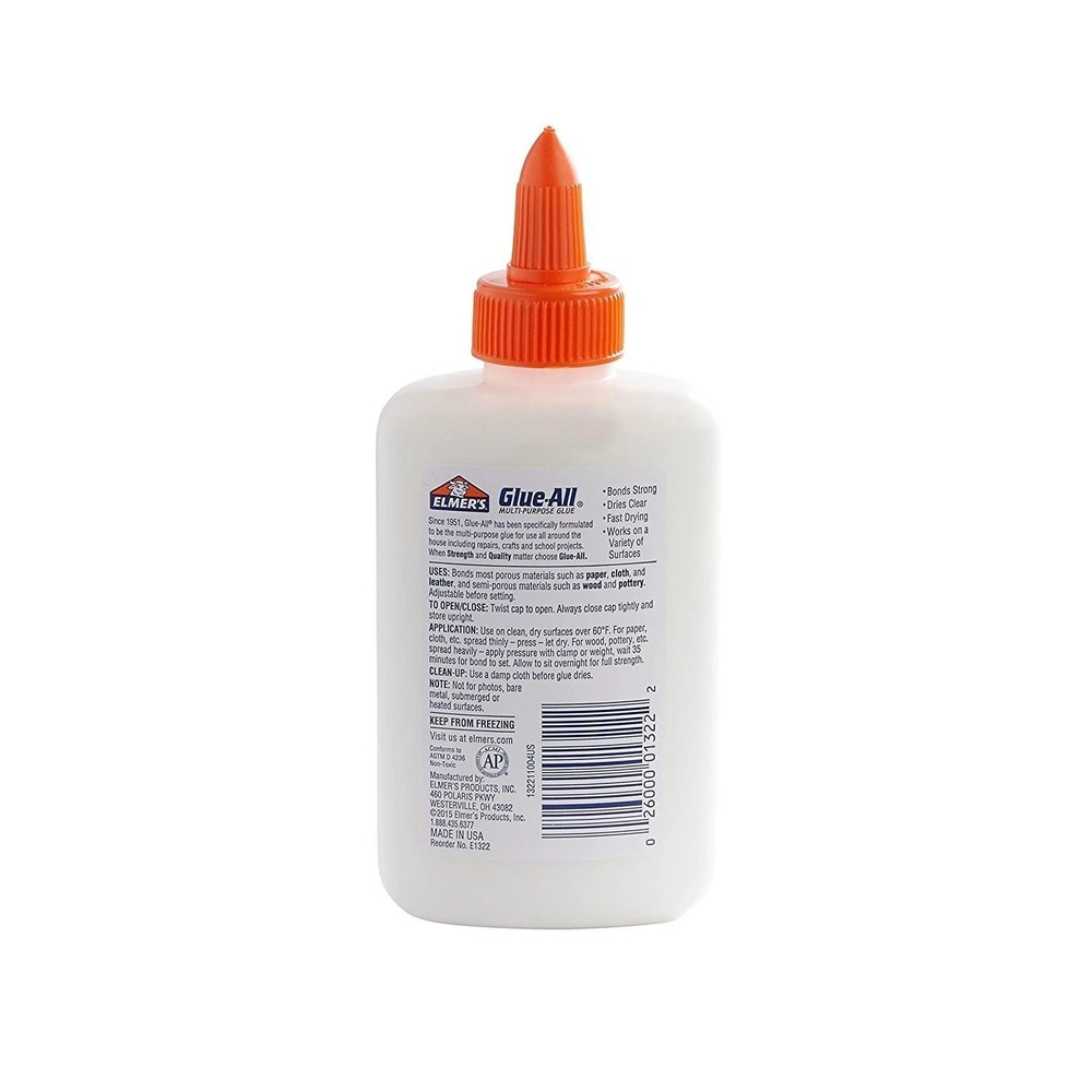 Elmer's Glue-All White Glue, 4 Oz Extra Strong Formula