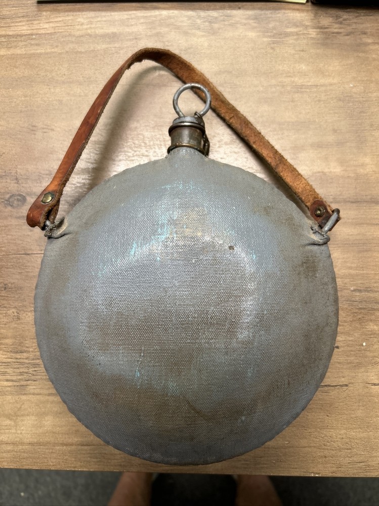 Antique US Military Canteen Flask