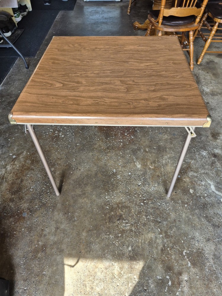 Vintage Samsonite Folding Card Table - Style 7743