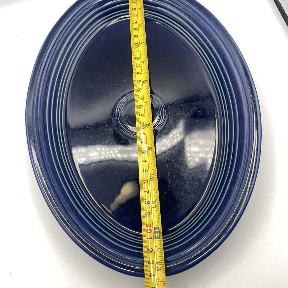 Fiestaware Large 13" Serving Platter Blue Fiesta