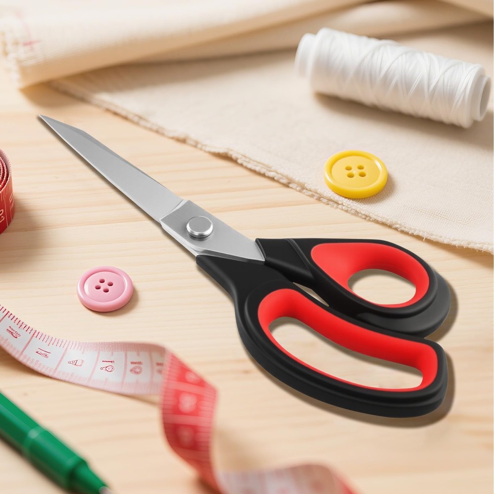 Fabric Scissors All-Purpose Heavy Duty Utility Shears Sewing Stainless