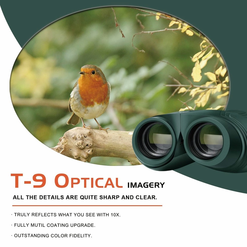 Compact Binoculars, Twist-up Eyecups and Multi-Focus Small Binoculars for Adults
