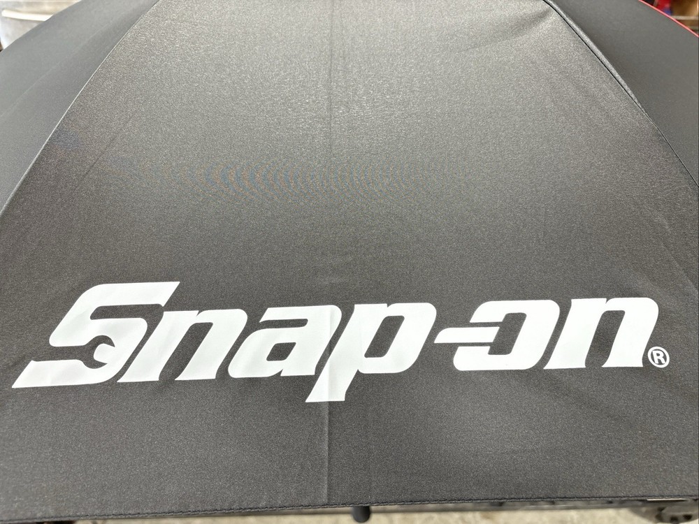 Snap On Black/Red Umbrella
