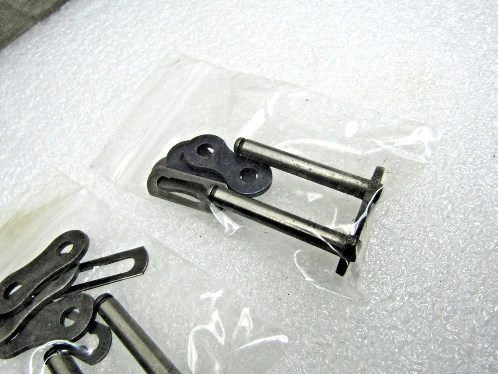 (Lot of 2) 50-2 Roller Chain Connector Link Master Link