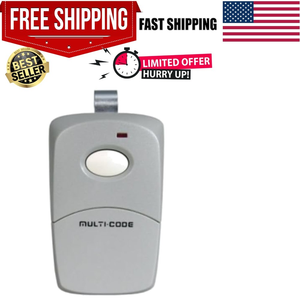 Linear 3089 Ergonomic Visor Remote Opener - Compatible with Multicode Systems