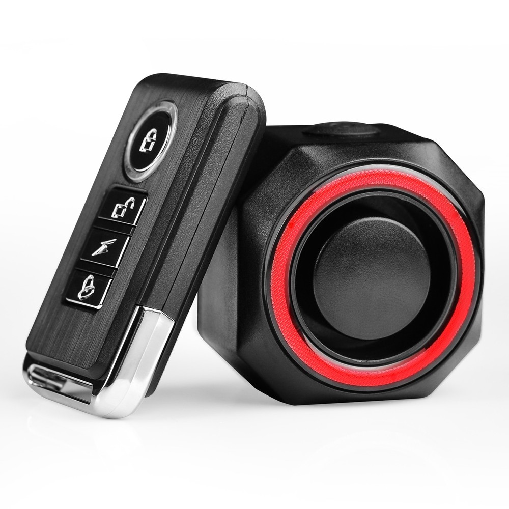 Safe USB Charging Bicycle Rear Light Alarm Wireless Remote Control Prevent Theft