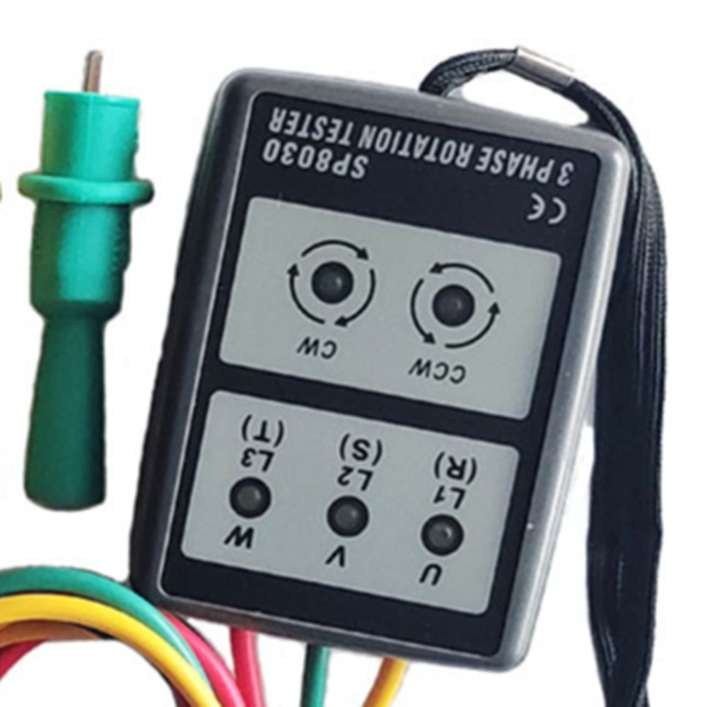 Phase Detector Three Phase Alternating Current Phase Meter Phase-Sequence3546