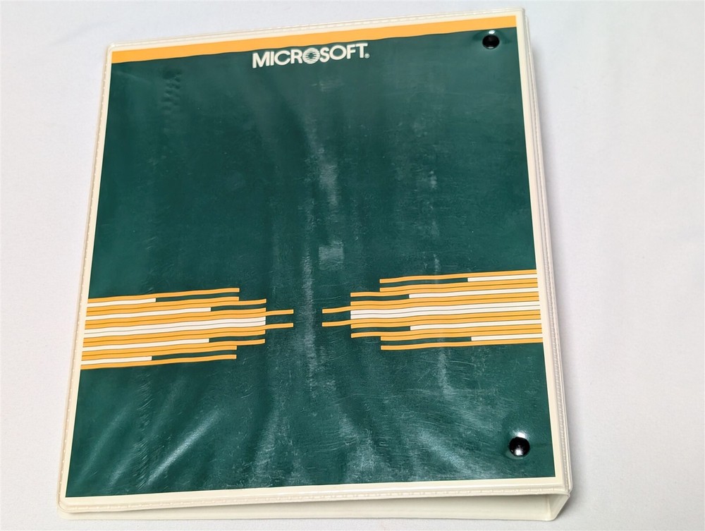Microsoft Macro Assembler Package User Manual for CP/M-80 - RARE!