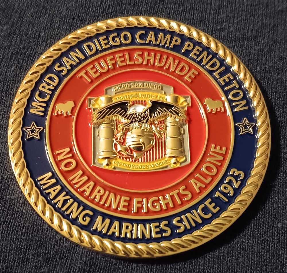 Marine Womens Challenge Coin