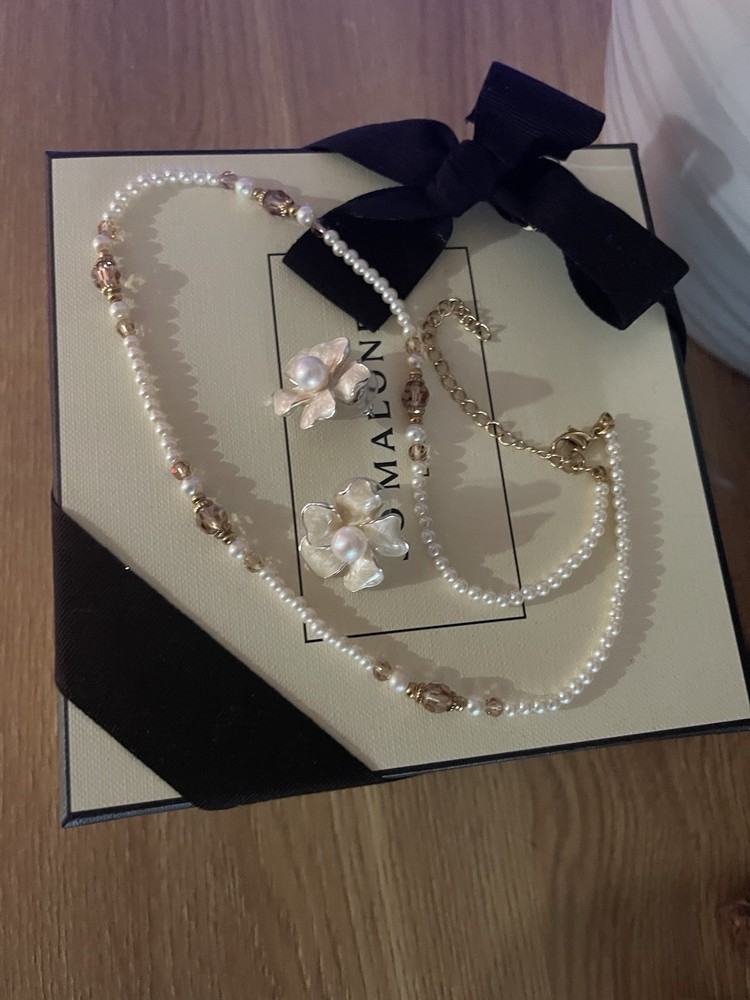 Earrings And Necklace