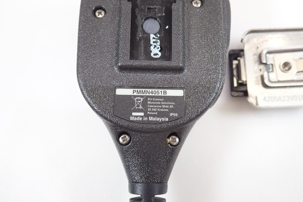 Genuine Motorola PMMN4051B Remote Speaker Microphone - Tested & Working
