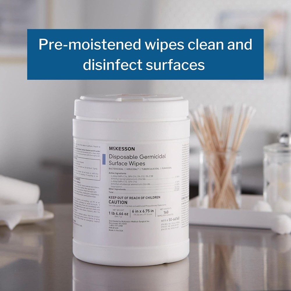 Mon rmicidal Wipes [] Wipes, Cleaning