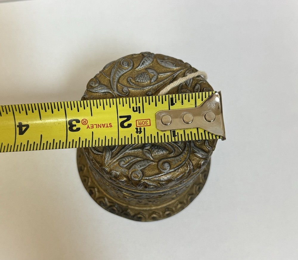 VICTORIAN ORNATE STRING HOLDER SEWING BOX