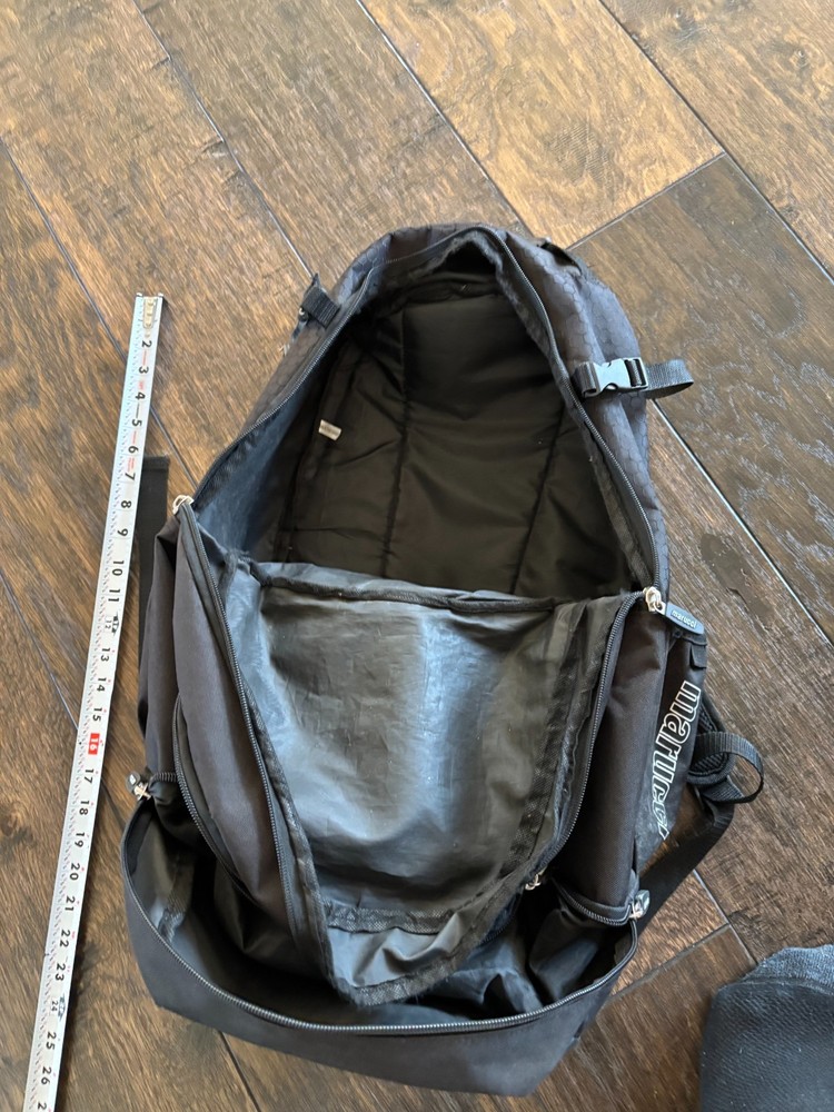 Marucci Baseball Or Softball Backpack Black Bag