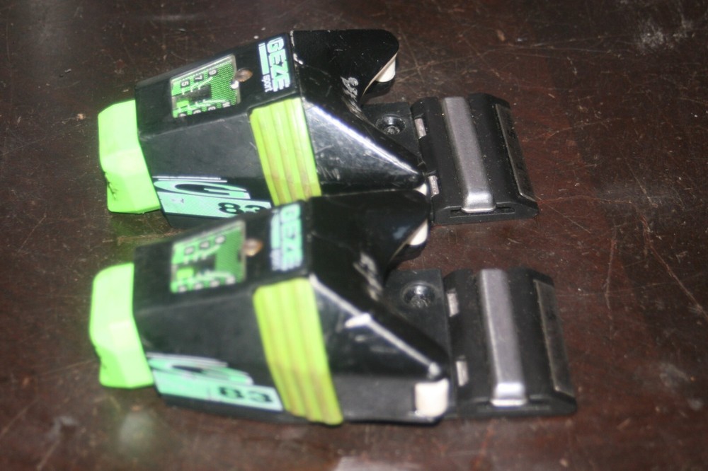 Multiple Geze Ski Bindings Toes Only