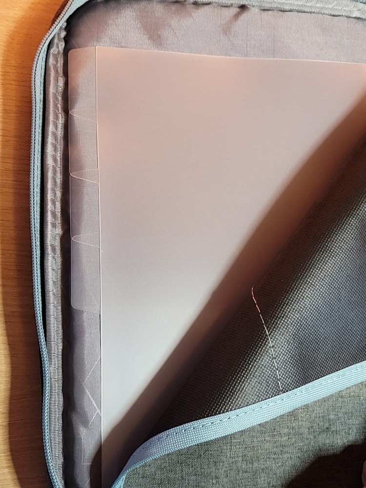 BNWT- Five Star 1" Carry All Binder- Grey/Blue