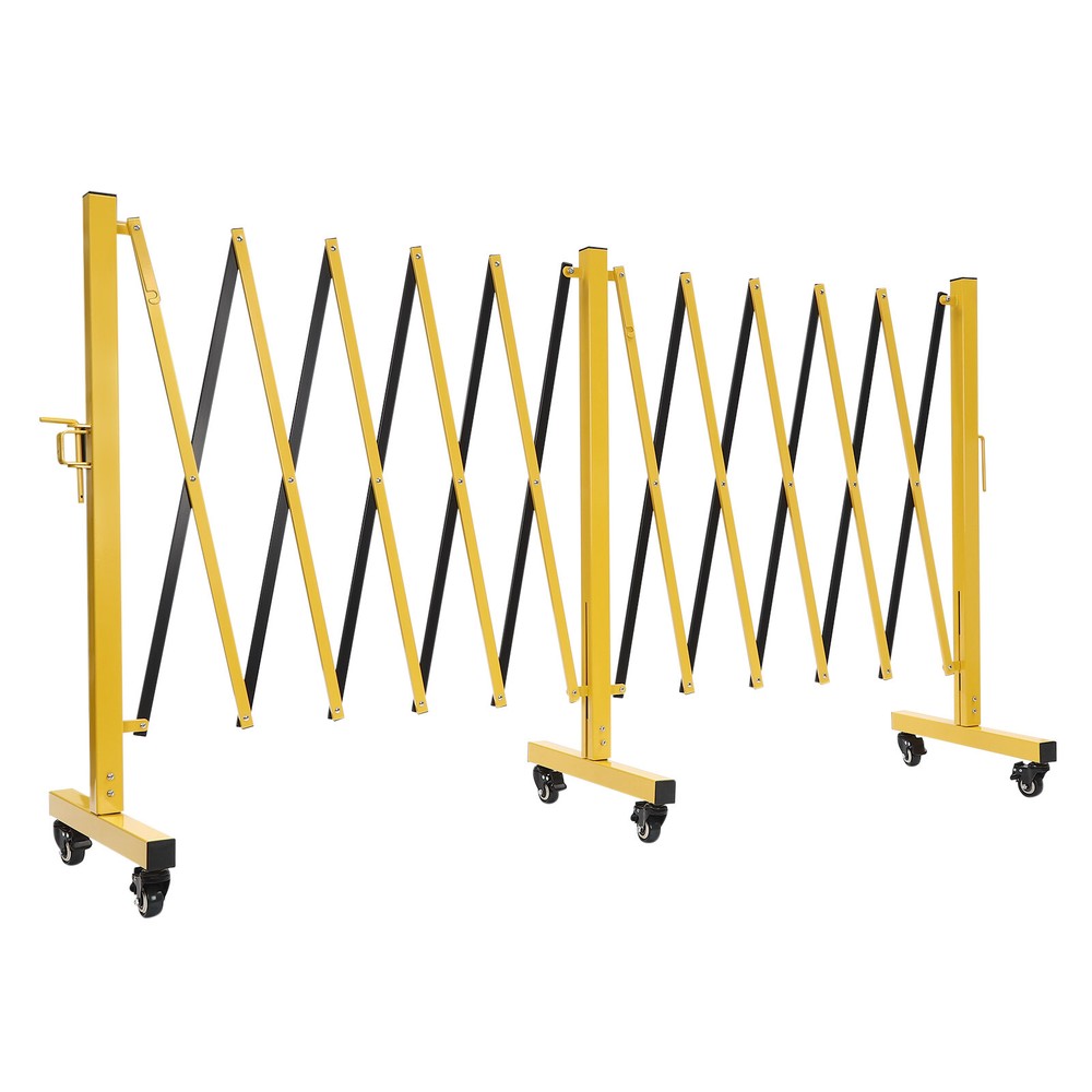 Foldable Mobile Barrier Gate Expandable T-shaped Base Security Gate For School