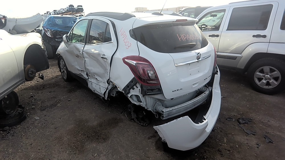 Used Intercooler fits: 2018 Buick Encore vertical alignment dowels on bottom Kor