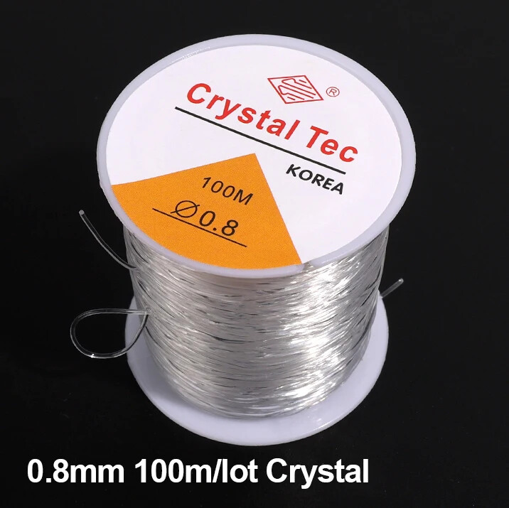 Strong Elastic Crystal Beading Thread Cord Jewelry Making Stretchable Thickness