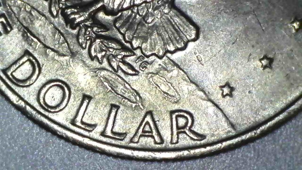 1972 P Type 2 Eisenhower Ike Dollar