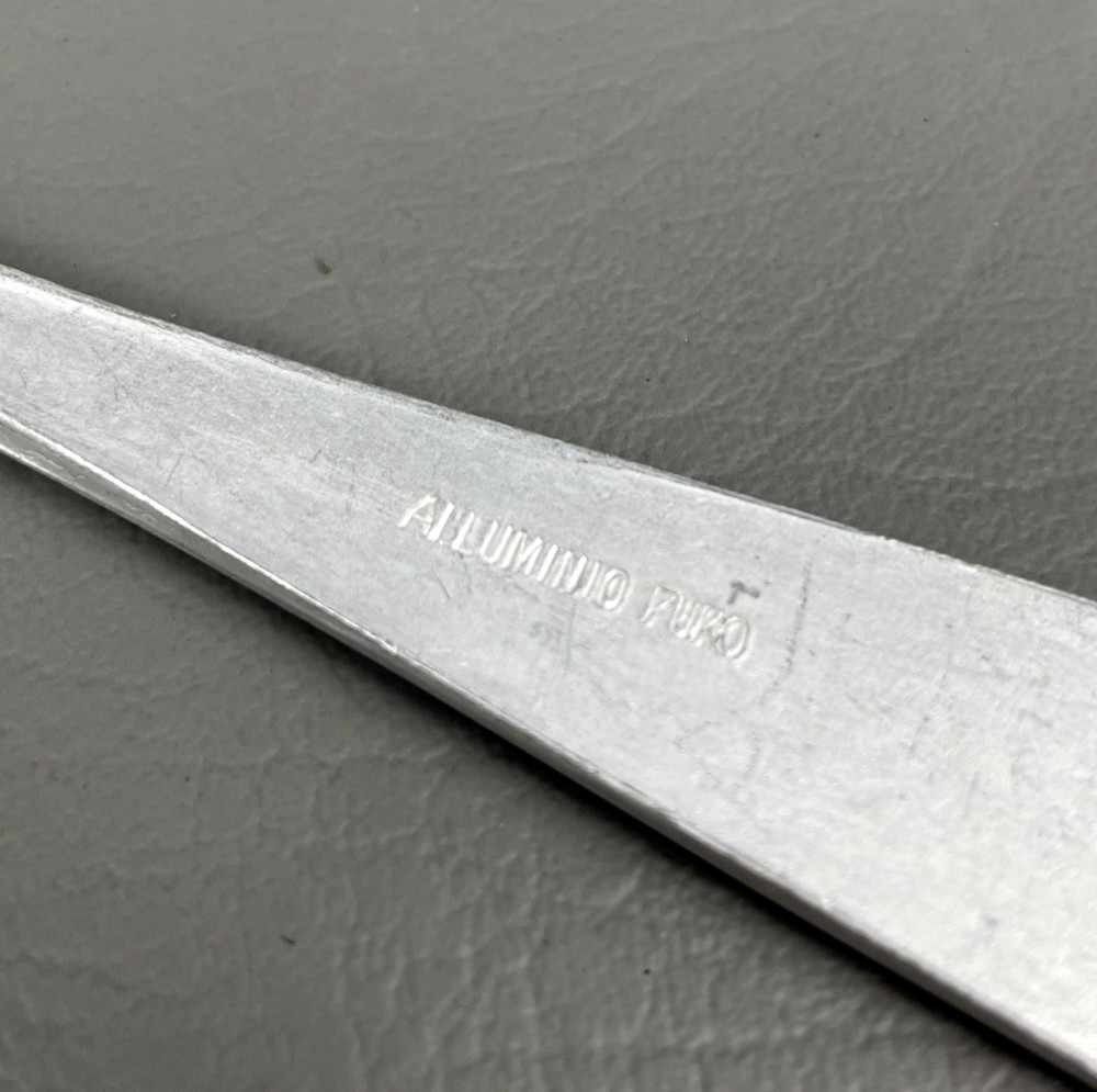 WWII Italian Aluminum Mess Hall Fork