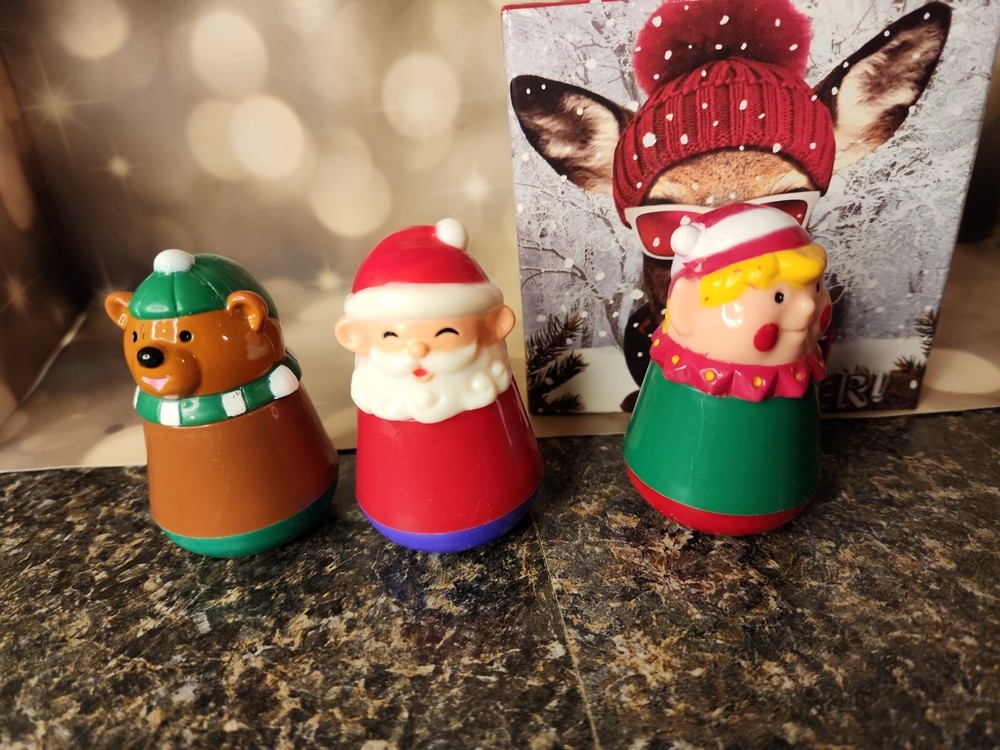 Set Of 3 Christmas Markers