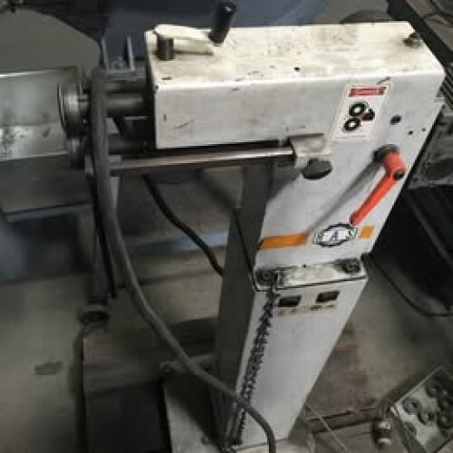 Rotary machine for beading and crimping