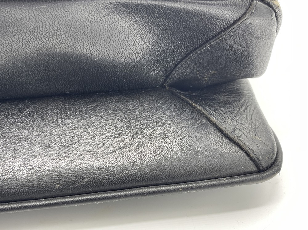 Vtg Broken In Leather Modell Gold Pfiel Attaché Case Brief Document Handbag