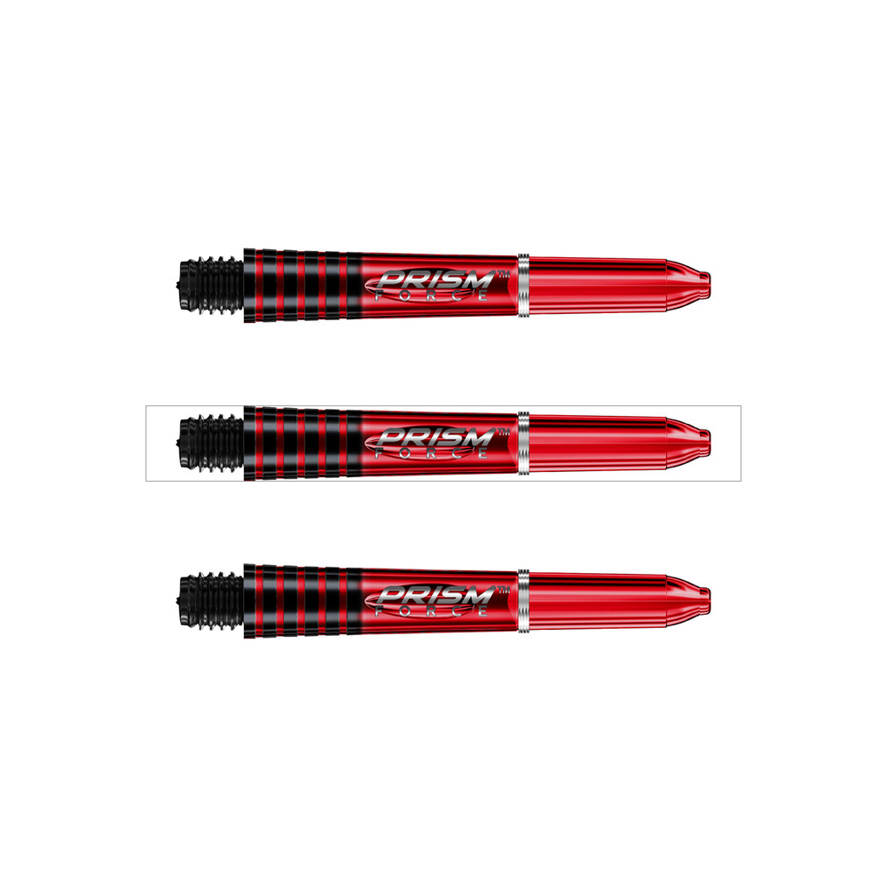 Winmau Prism Force Dart Shafts Red Short