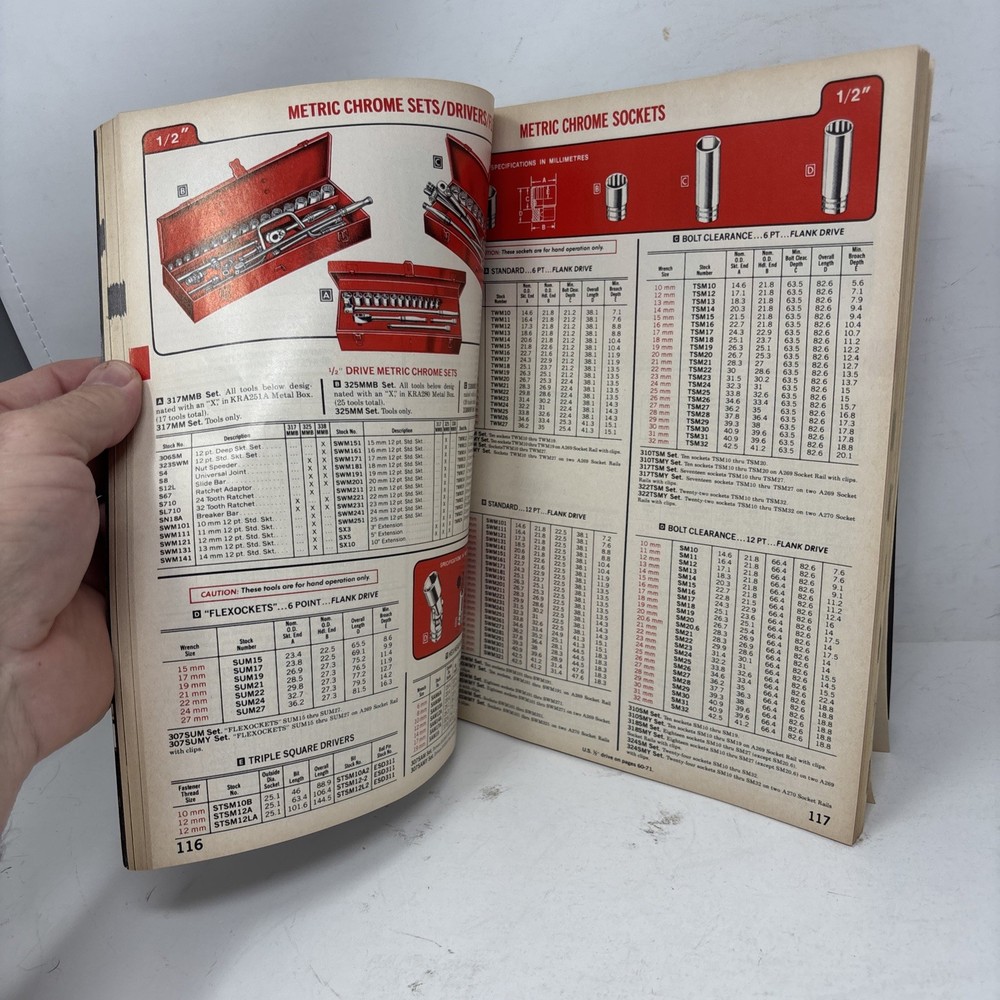 Vintage Snap-On Tools Catalog 1982