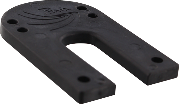 Paris 1/4" Hard Riser Pad Black