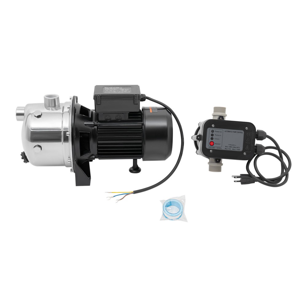 1.5 HP 115V Shallow Well Pump Garden Booster Jet Pump W/ Controller 1200 GPH US