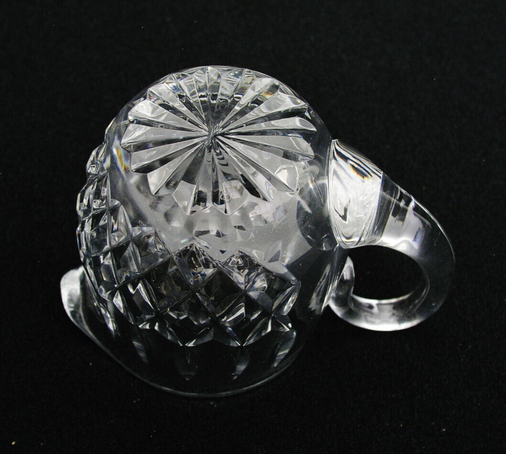WATERFORD CRYSTAL 2 5/8" MINI CREAMER w/ ORIGINAL BOX & INSERT