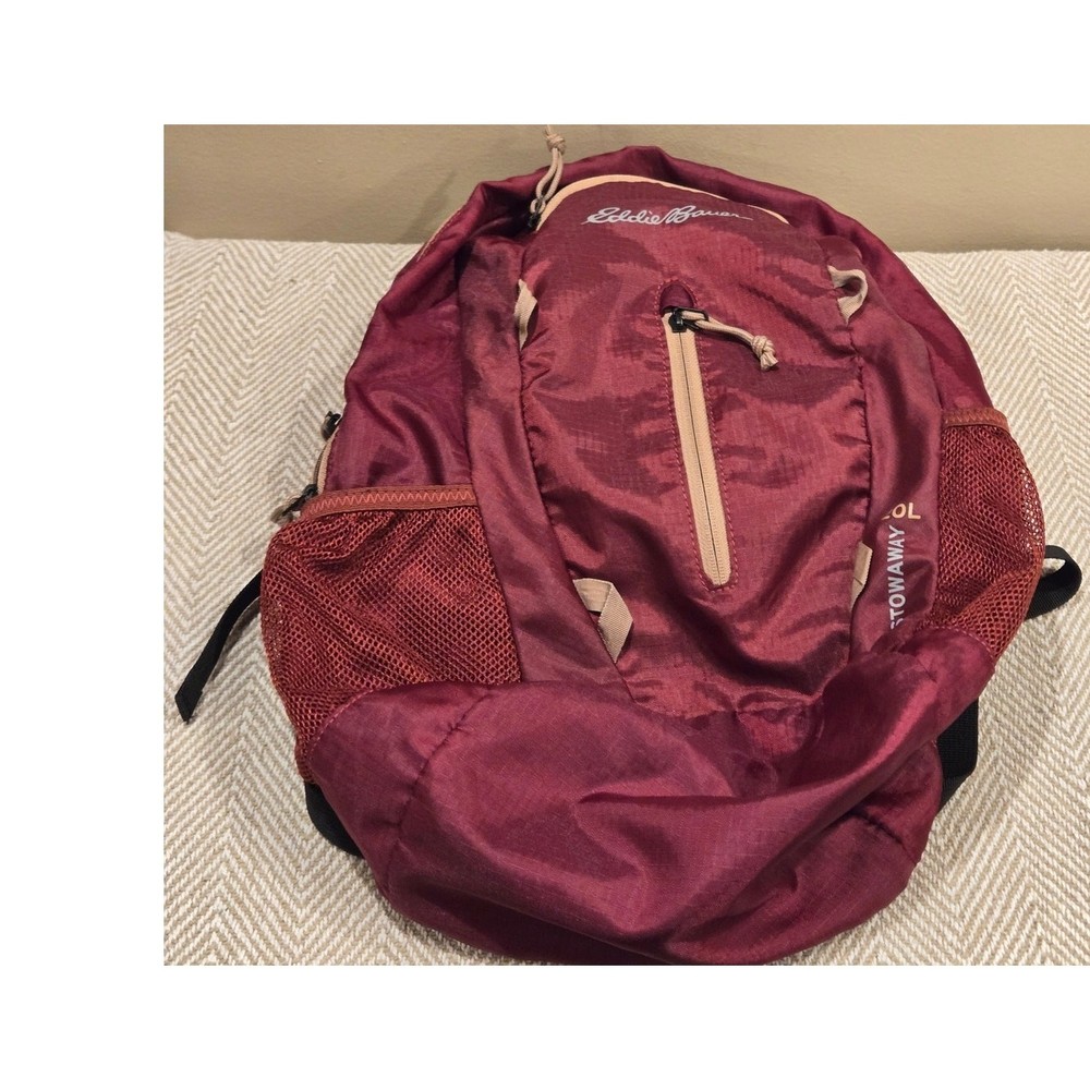 Eddie Bauer Stowaway Packable Lightweight Backpack Hiking