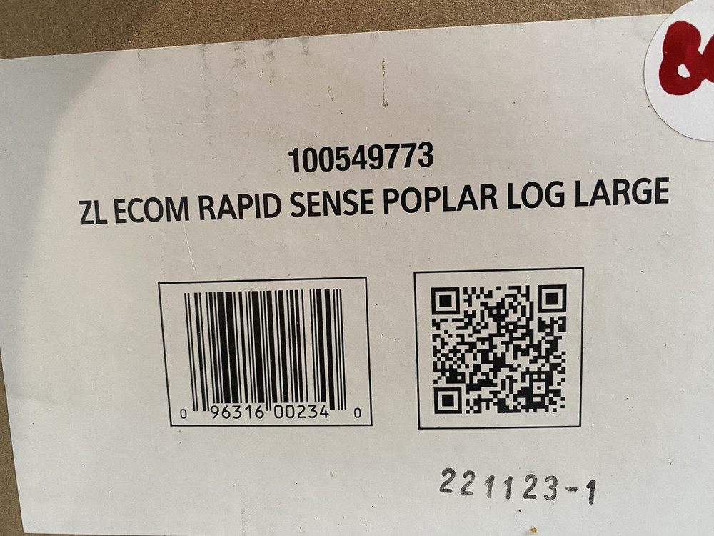 Zilla Rapid Sense Uv Detecting Decor Poplar Log Large