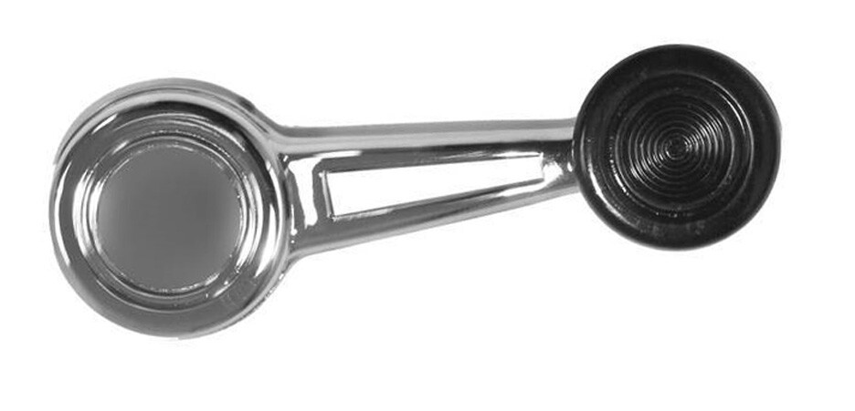 NEW! 1968 - 1970 Mustang & Bronco Quarter Window Crank Handles w/ Knobs Black