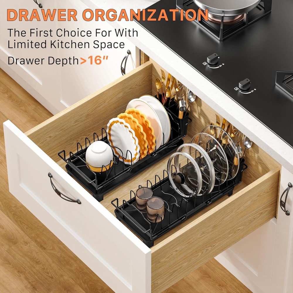 Small Dish Drying Rack - Expandable Sink Dish Drying Rack Over Sinks