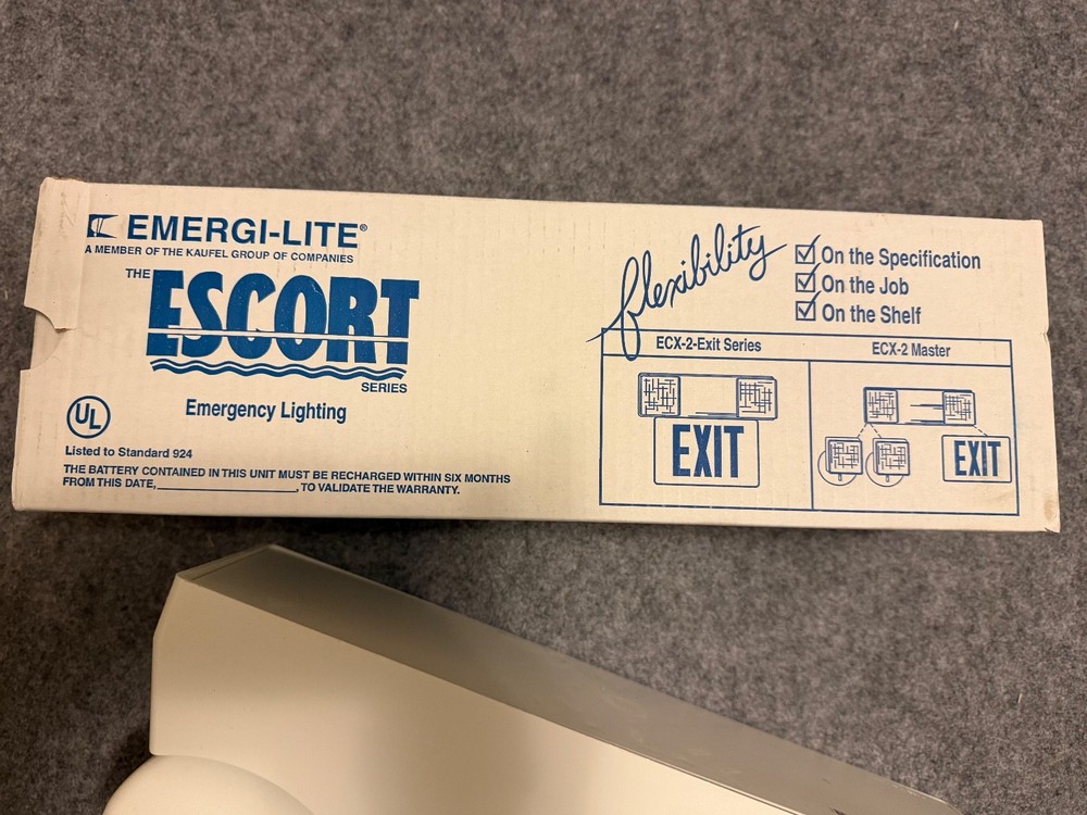 EMERGI-LITE Model EC-2 Energency Light Unit EC-2-EG