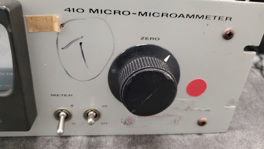 Keithley Instruments Model 410 Full Scale Micro-Microammeter Tested and Working