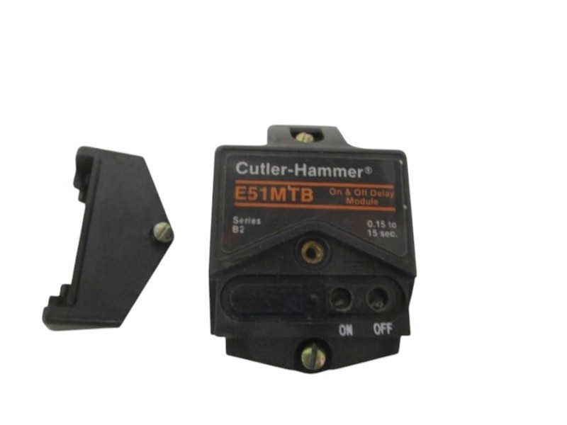 CUTLER-HAMMER E51MTB SER. B2 ON & OFF DELAY MODULE  UNMP