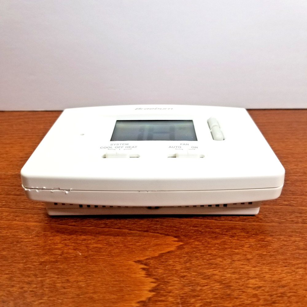 Braeburn 1020 Digital Non-Programmable Thermostat - White