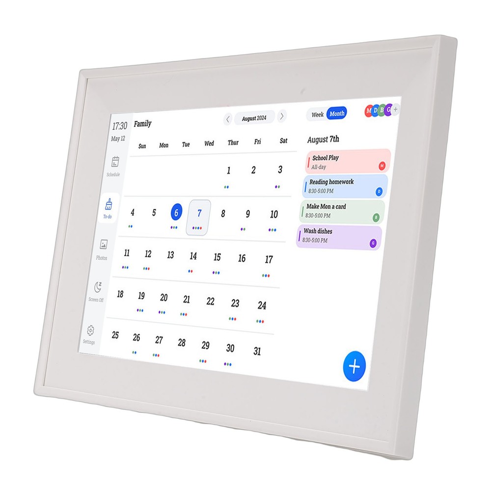 4-Interactive Digital Calendar Smart Family Planner For Home Use