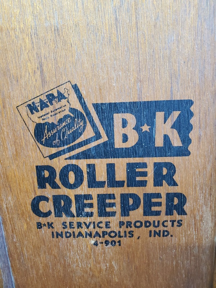 VINTAGE Napa BK Roller Creeper 4-902