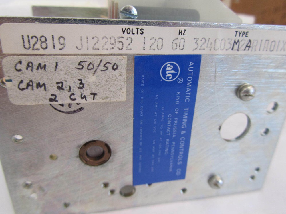 ATC 324C03M2AR1A01X Timer Cam Program Control 12 Hour 120 Volt