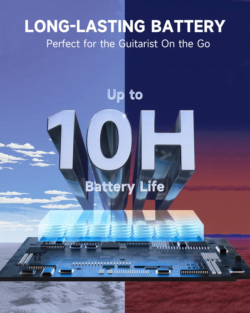 Donner Pocket X Multi Effects Pedal Multi Effects Processor Rechargeable Pedal