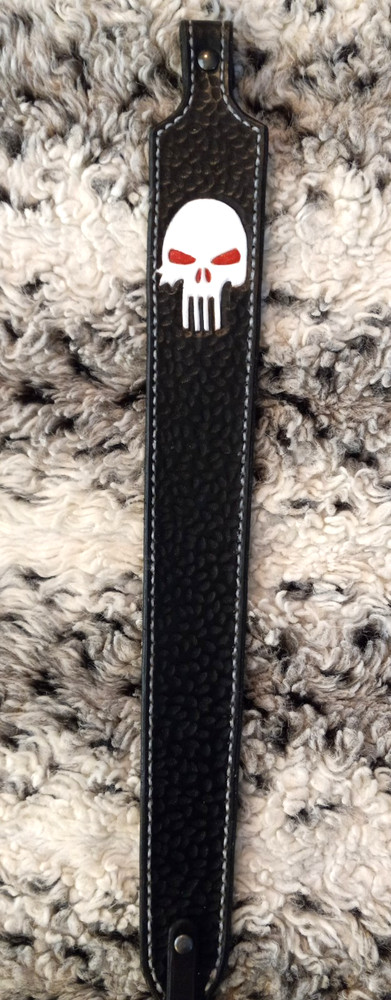 100% Full grain leather handcrafted gun sling