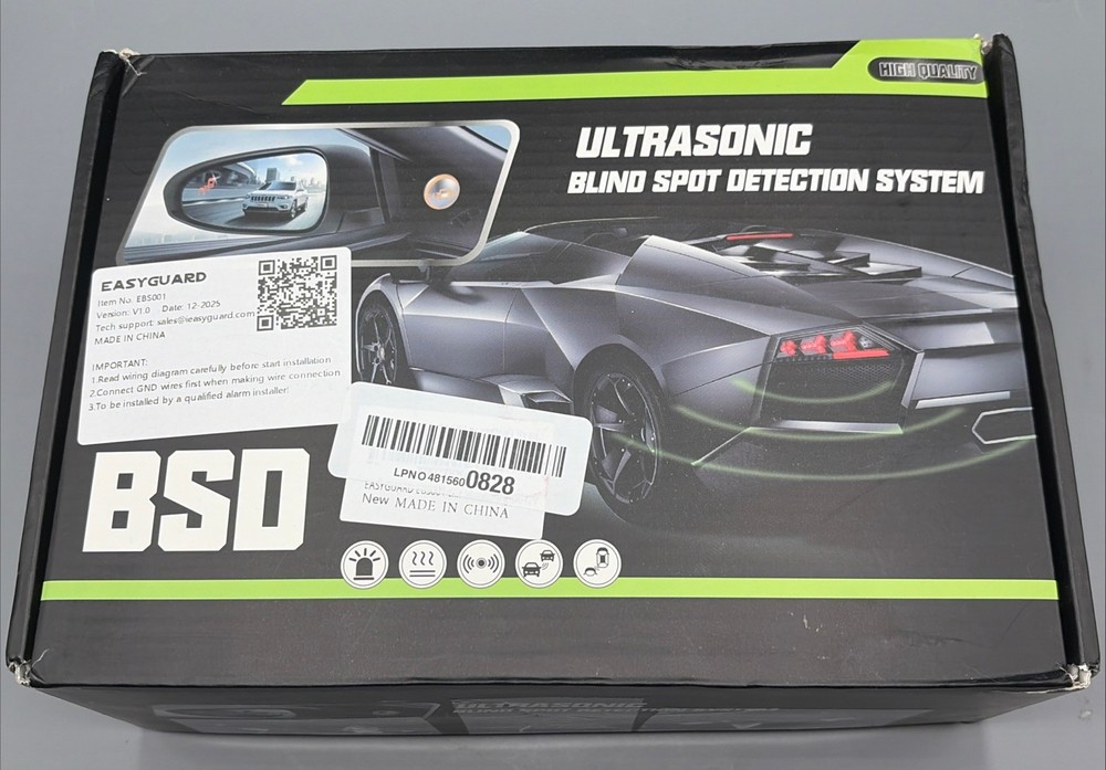 EASYGUARD Blind zone detect Radar Detection system Lane change drive assistance